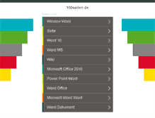 Tablet Screenshot of 100seiten.de